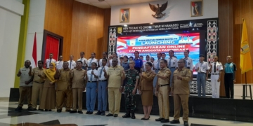 Pesan Tegas Wali Kota Usai Lauching Aplikasi Seleksi Paskibra Kota Jayapura 2026