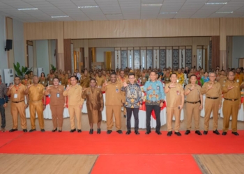 Papua Tengah Tuan Rumah Rakor ASN Se-Tanah Papua. Sekda Papua Tengah: ASN Profesional Kunci Percepatan Pembangunan di Tanah Papua