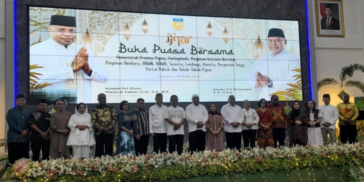 Perkuat Toleransi dan Kebersamaan, Gubernur Papua Gelar Buka Puasa Bersama Forkopimda