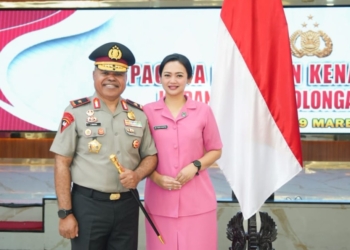 Putra Onate Ukir Sejarah, Jermias Rontini Resmi Jadi Kapolda Papua Tengah Berpangkat Brigjen