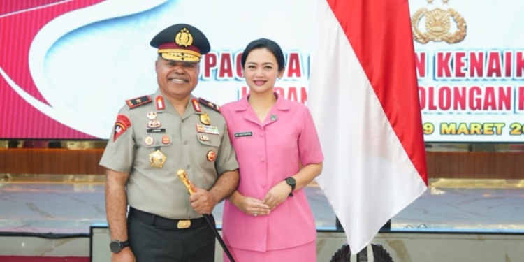 Putra Onate Ukir Sejarah, Jermias Rontini Resmi Jadi Kapolda Papua Tengah Berpangkat Brigjen