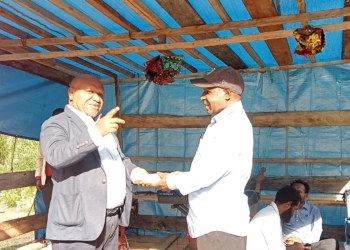 Wakil bupati Jayawijaya Salurkan Bantuan Gereja, Serap Aspirasi Warga di Klasis Wame