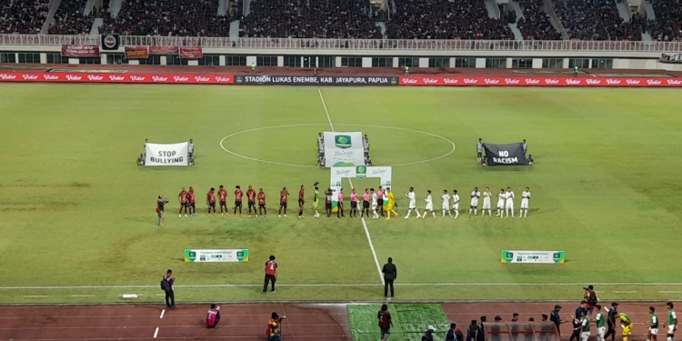 Persipura Hajar Deltras 3-0, Mutiara Hitam Kian Dekat ke Liga 1