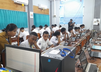 Ujian Sekolah SMAN 2 Jayapura Lancar, 475 Siswa Ikut Berbasis Komputer