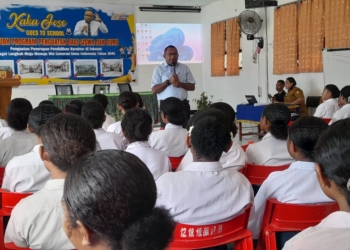 Kaka Jose Go To School di SMPN 9 Jayapura, Dorong Pendidikan Karakter Generasi Muda Papua
