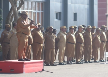Kehadiran Pegawai Tembus 600 Orang, Pj Sekda Papua Pegunungan Tegaskan WFH Bukan Libur