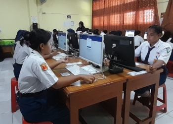 Keterbatasan Sarpras, TKA SMPN 2 Jayapura Digelar Tiga Sesi dalam Dua Gelombang