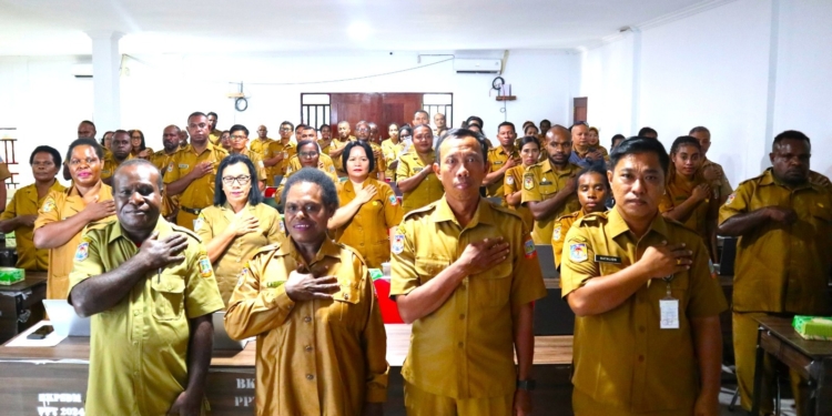 BKPSDM Papua Tengah Gelar Bimtek, Dorong Percepatan Layanan Kepegawaian ASN