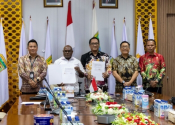 Pemerintah Provinsi  Papua Tengah Gandeng BNI, Mandiri, Dan BRI, Dorong Percepatan Ekonomi Daerah