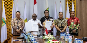 Pemerintah Provinsi  Papua Tengah Gandeng BNI, Mandiri, Dan BRI, Dorong Percepatan Ekonomi Daerah