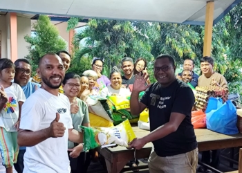 Satu Hati Umat Santo Yohanes Pembaptis Waena untuk Seminari Fransiskus Asisi