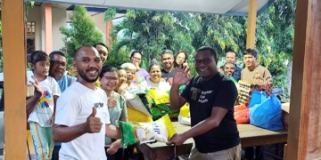 Satu Hati Umat Santo Yohanes Pembaptis Waena untuk Seminari Fransiskus Asisi