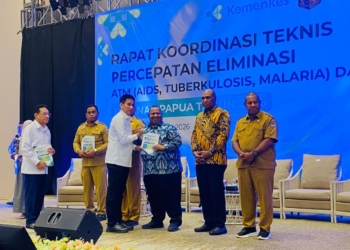 Wakil Gubernur Papua Pegunungan, Ones Pahabol Besrama Wakil Menteri Kesehatan RI