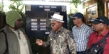 Jelang Perayaan Setahun Kepemimpinan, Elvis Tabuni Perintahkan Satpol PP Perkuat Pengamanan di Puncak
