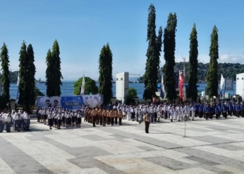 Moment Upacara Hardiknas 2026, Gubernur Papua Tekankan Kolaborasi Wujudkan Pendidikan Yang Bermutu