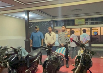 Meresahkan, Polisi Tertibkan Konvoi Pelajar di Nabire