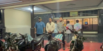 Meresahkan, Polisi Tertibkan Konvoi Pelajar di Nabire