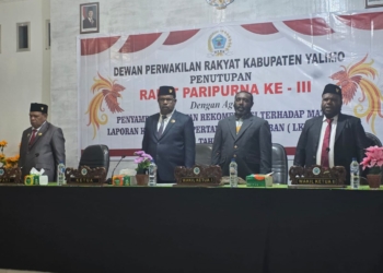 Penutupan Paripurna LKPJ Bupati 2025, DPRK Yalimo Minta Pemda Fokus pada Kepentingan OAP