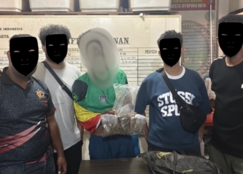 Pria di Abe Pantai Ditangkap, Diduga Jadikan Ganja Sebagai Mata Pencaharian