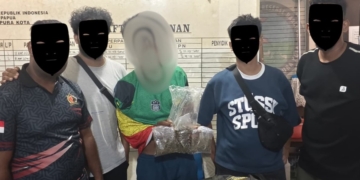 Pria di Abe Pantai Ditangkap, Diduga Jadikan Ganja Sebagai Mata Pencaharian