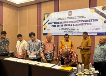 Yalimo dan Jayapura Sepakat Tata Ulang Batas Kampung di Wilayah Mamberamo