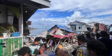 Lima Orang Tewas dalam Ledakan Bom Peninggalan Perang Dunia II di Biak