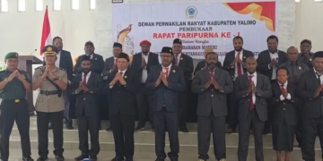 Bupati Yalimo Tegaskan Komitmen Lanjutkan Pembangunan di Tengah Tantangan Efisiensi Anggaran