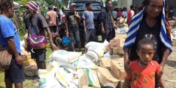 Pemkab Yalimo Kawal Penyaluran Bantuan Pangan ke Lima Distrik hingga Tiba di Tangan Warga