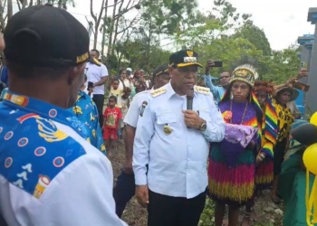 Bupati Yalimo Resmikan Gedung Baru SD Negeri Unggulan Binaan Bulmu Maniek