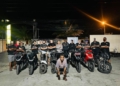 Resmob Numbay Ciduk Pelaku Curanmor, 8 Motor Berhasil Disita