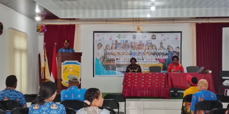 Tingkatan Layanan Kesehatan, Dinkes Puncak Gelar Workshop Kompetensi Dasar Kader Posyandu