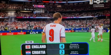 Harry Kane Cetak Brace, Inggris Tekuk Kroasia 4-2