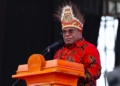 Meki Nawipa Serukan Pelajar Papua Tengah Jauhi Narkoba dan Miras