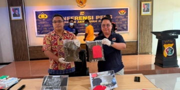 Bawa 1,6 Kilogram Ganja, Seorang Warga PNG Ditangkap di Jayapura