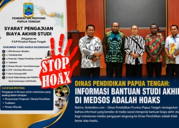Dinas Pendidikan Papua Tengah Bantah Pengajuan Bantuan Studi Lewat Dinas