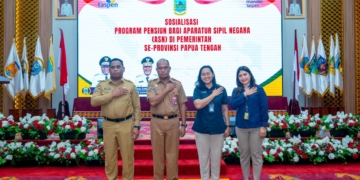 Pemprov Papua Tengah Dorong Layanan Pensiun ASN Lebih Mudah dan Terintegrasi