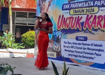 Unjuk Karya Siswa Tutup MPLS Ramah 2026 di SNK Pariwisata Papua