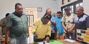 AWP dan Pemuda Katolik Papua Teken MoU Sekolah Jurnalistik