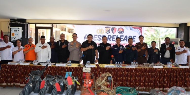 Polda Papua Ungkap Penyebab Ledakan Biak Numfor, Lima Tersangka Tewas Saat Bongkar Mortir Berisi TNT