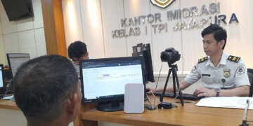 Selama Januari–Juni 2026, Kantor Imigrasi Kelas I TPI Jayapura Terbitkan 2.023 Paspor