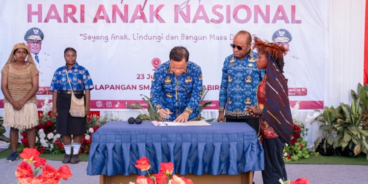 Pemprov Papua Tengah dorong Deklarasi Provinsi Layak Anak diwujudkan melalui aksi nyata