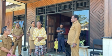 Tinjau Panti Asuhan Hasrat Suci Putri Mandiri, Bupati Mesak Magai Siapkan Asrama Putri Dua Lantai untuk Pelajar Pesisir