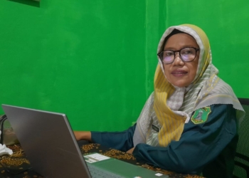 Keterangan: Kepala Sekolah SMP Hikmah Yapis Jayapura, Sri Kusrini./ Foto: Andika