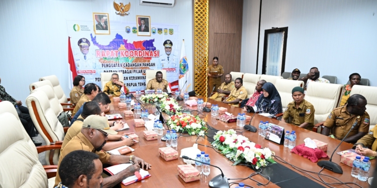 Papua Tengah Terapkan Perhitungan Baru Cadangan Beras Berbasis Risiko Bencana