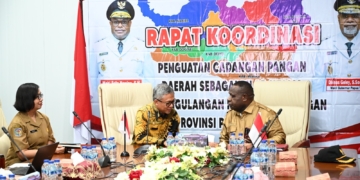 Badan Pangan Nasional Dampingi Papua Tengah Susun Cadangan Pangan Berbasis Data