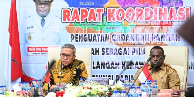 Gubernur MEPA Minta Data Stok Pangan Kabupaten Dilaporkan Secara Berkala