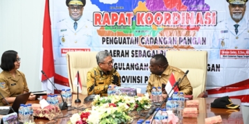 Gubernur MEPA Tekankan Cadangan Pangan Harus Dikelola Tepat Sasaran
