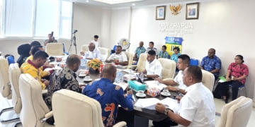 Raker Komisi IV DPRP Bersama Dishub Provinsi Papua, Bahas Realisasi Progres Pekerjaan 2026