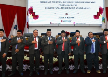 Pendapatan Papua Tengah Lampaui Target, PAD Tembus Rp601,7 Miliar pada 2025