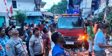 Satu Rumah Tiga Lantai di Apo Kali Terbakar, Tidak Ada Korban Jiwa